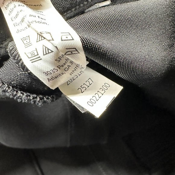 Spanx The Perfect Black Pant Backseam Skinny Women's Size XS New Without Tags - Picture 5 of 8